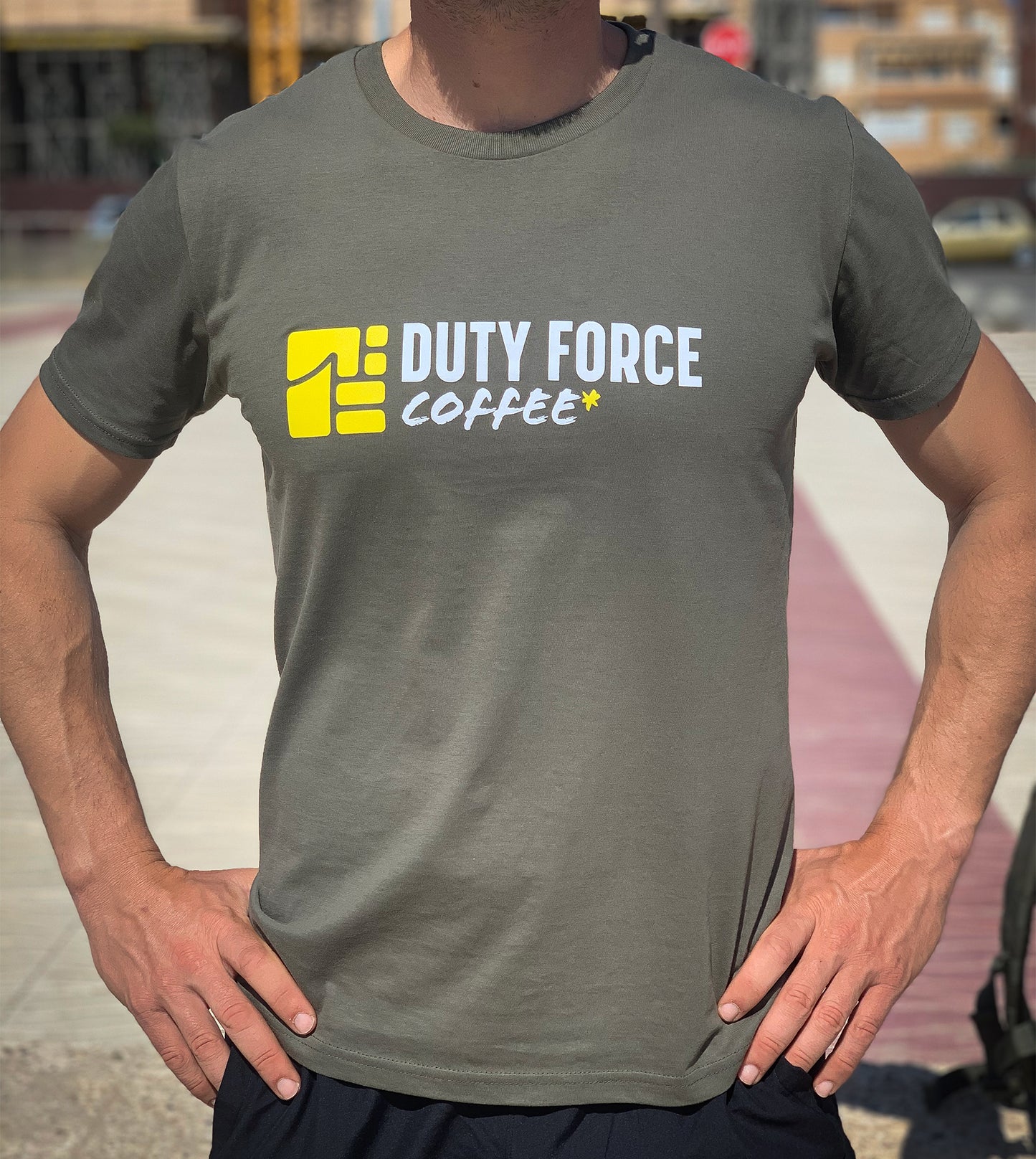 CAMISETA DFC CAQUI