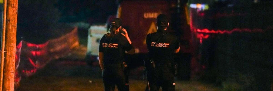 Policía de servicio en turno de noche